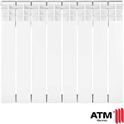 Радиатор биметаллический ATM Ferro, 500х80, 12 сек.