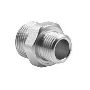 Ниппель перех 1 1/2" - 1 1/4" нар/нар RTP никель
