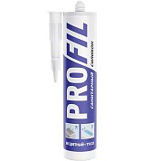 PROFIL бесцветный. Герметик силиконовый санитарный, 270 мл (синяя туба). SOUDAL