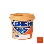 СЕНЕЖ" Аквадекор&nbsp;&nbsp;каштан&nbsp;&nbsp;0,9 кг