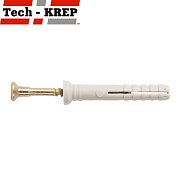  Дюбель с шурупом "Быстрый монтаж"&nbsp;&nbsp;6*60 SM-L пот.борт "Тех-КРЕП"