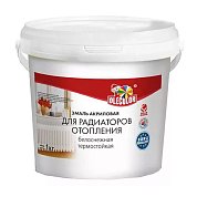 Эмаль&nbsp;&nbsp;для радиаторов акриловая 1,0 кг "Олеколор" 