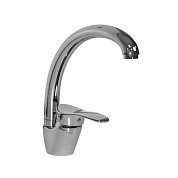Смеситель д/кухни 40k MIXLINE ML03-032 высокий излив боковая ручка