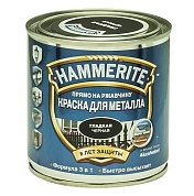 Краска HAMMERITE глад. Черная 0,5л