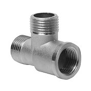 Тройник 1/2" вн/нар/нар VRT никель