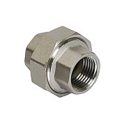 Муфта разъемная 3/4" вн/вн VRT никель