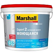 Краска&nbsp;&nbsp;EXPORT-2 глуб. мат. BW&nbsp;&nbsp;4,5л Маршал