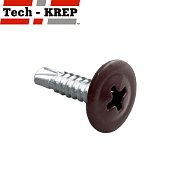 ШСММ прессшайба цинк сверло 4,2*32 шок.-корич. "Тех-КРЕП"